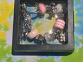 Pink Paw Print & Puppy Charm bracelet
