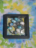 Blue Ocean Themed Whale Tail and Anchor Charm Bracelet