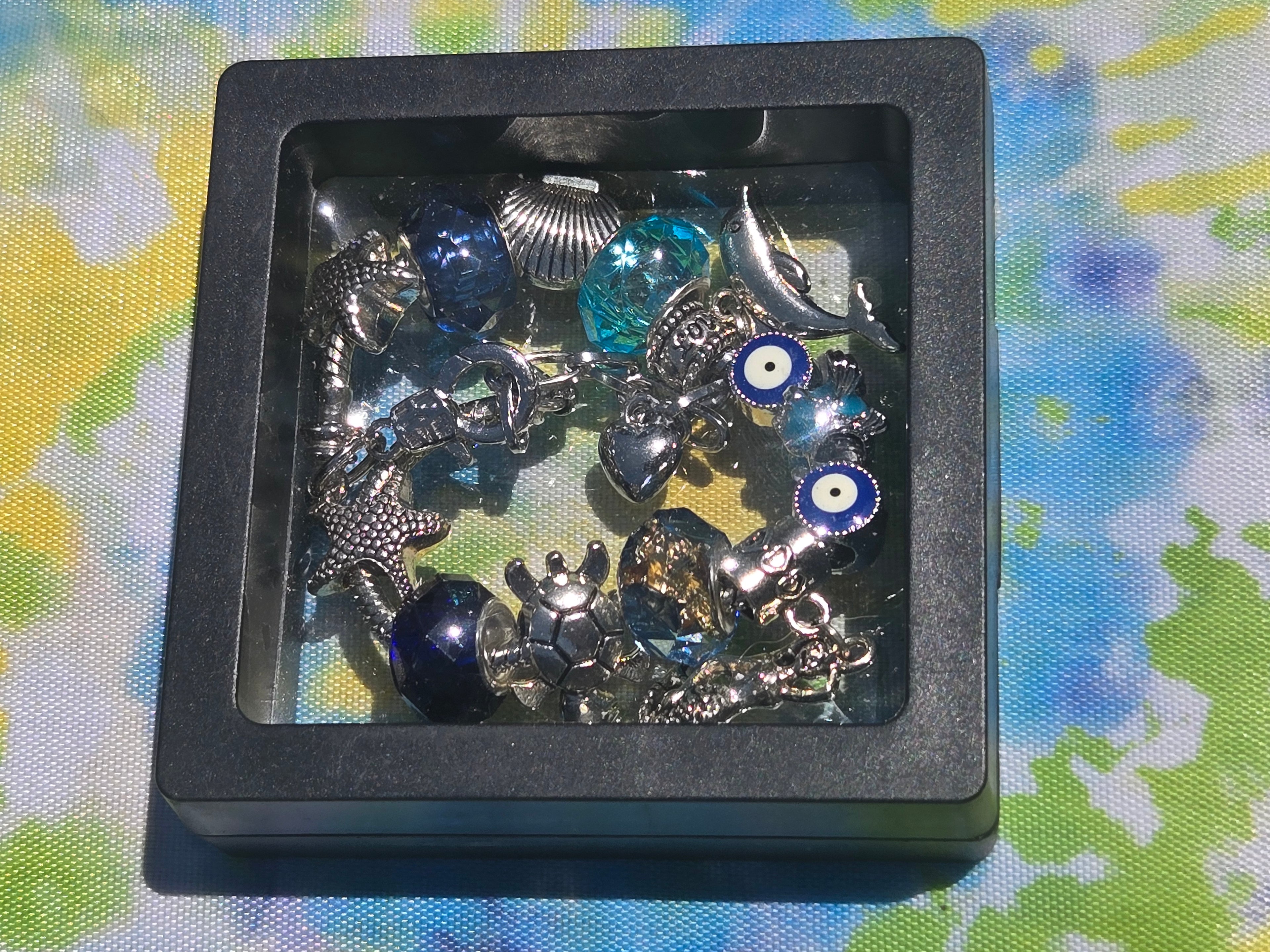 Mermaid and Under Sea Life Charm bracelet