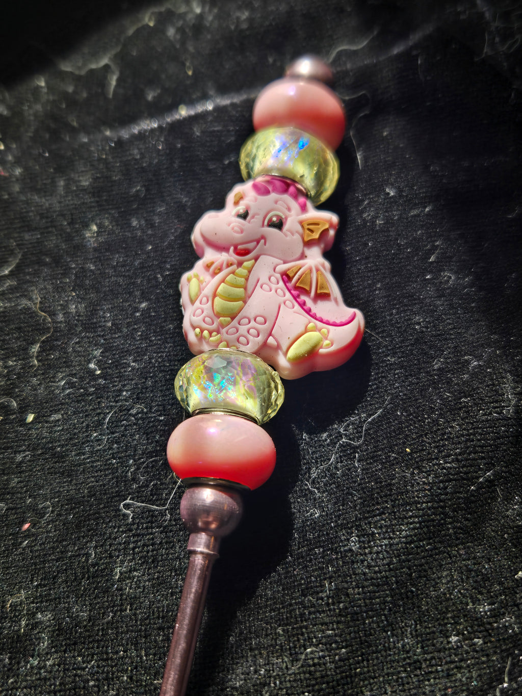 Pink Dragon Crochet Hook 3mm