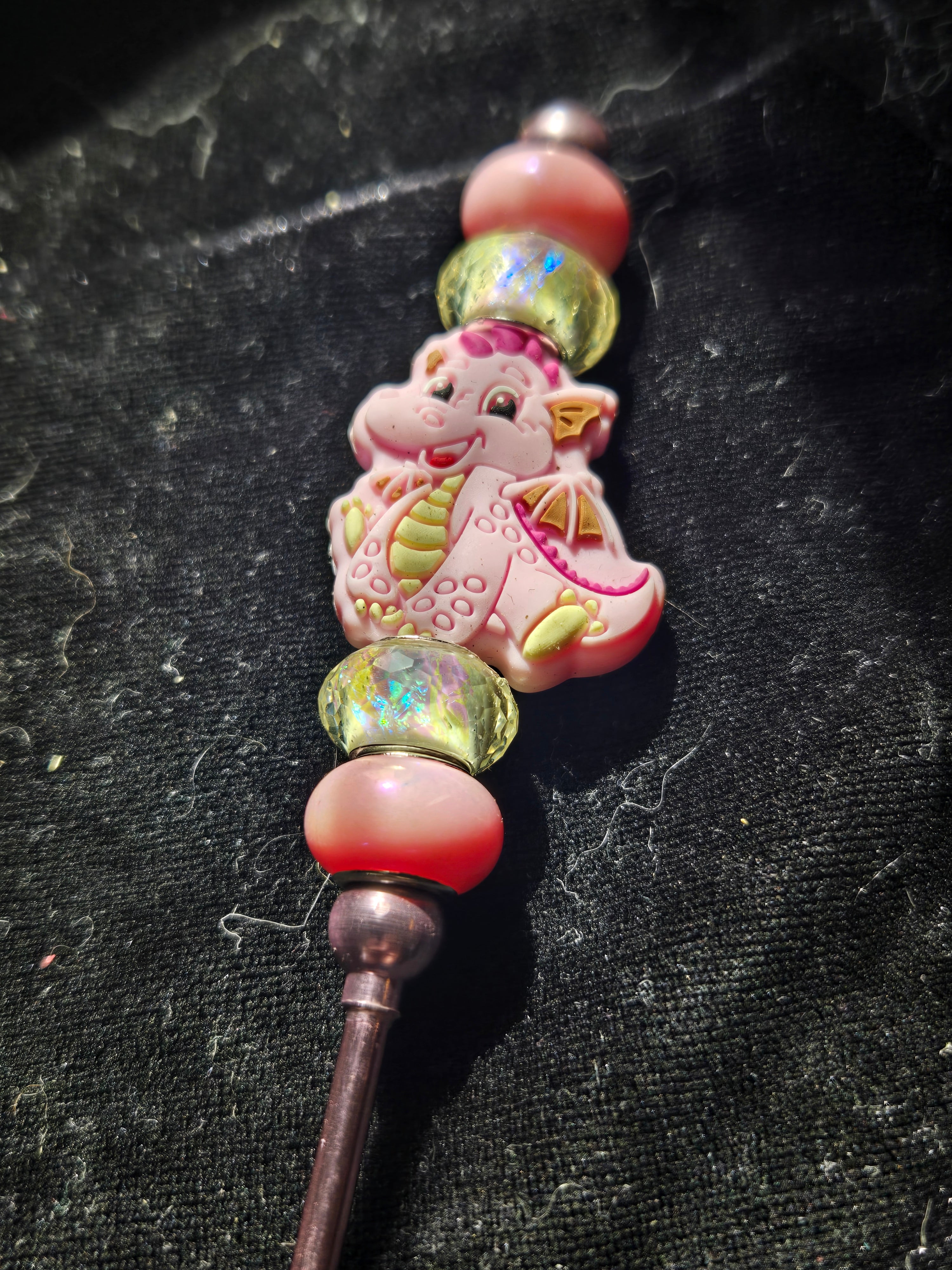 Pink Dragon Crochet Hook 3mm